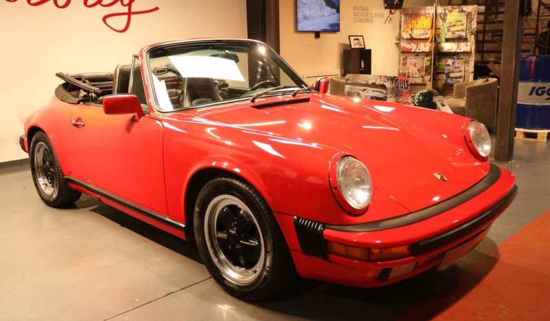 Porsche 911 Carrera 3.2L Cabriolet Boite G50 full