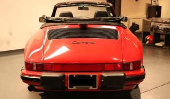 Porsche 911 Carrera 3.2L Cabriolet Boite G50 full