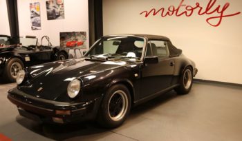 Porsche 911 Carrera 3.2L Cabriolet Boite G50 plein