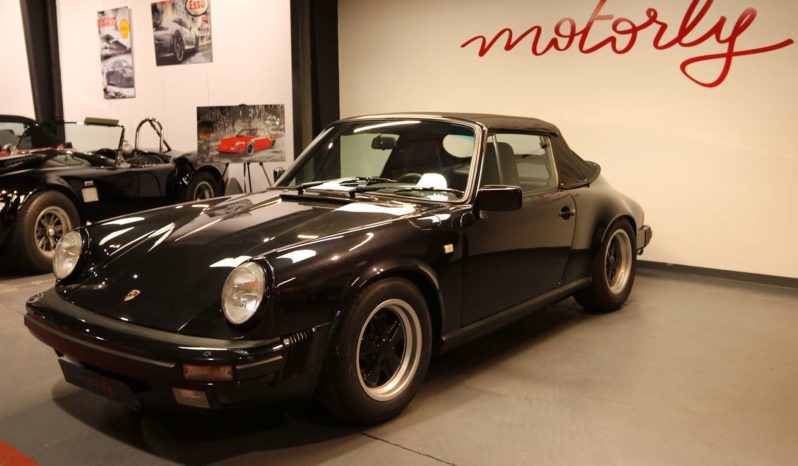 Porsche 911 Carrera 3.2L Cabriolet Boite G50 plein