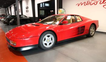 FERRARI TESTAROSSA 5.0L V12 plein