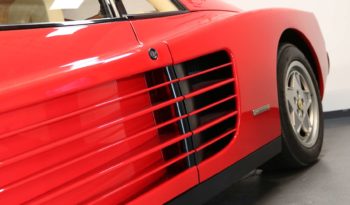 FERRARI TESTAROSSA 5.0L V12 plein