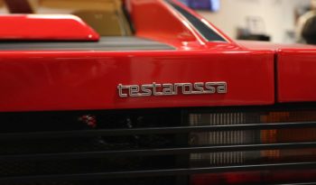 FERRARI TESTAROSSA 5.0L V12 plein