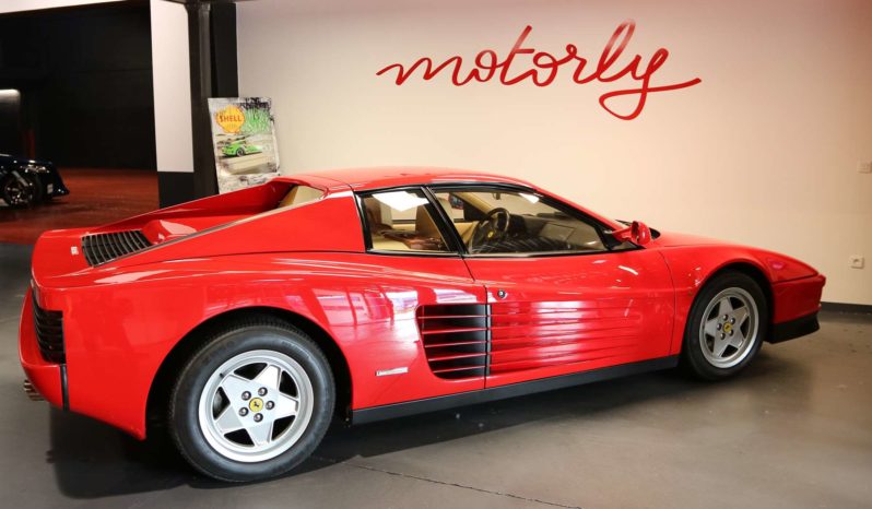 FERRARI TESTAROSSA 5.0L V12 full