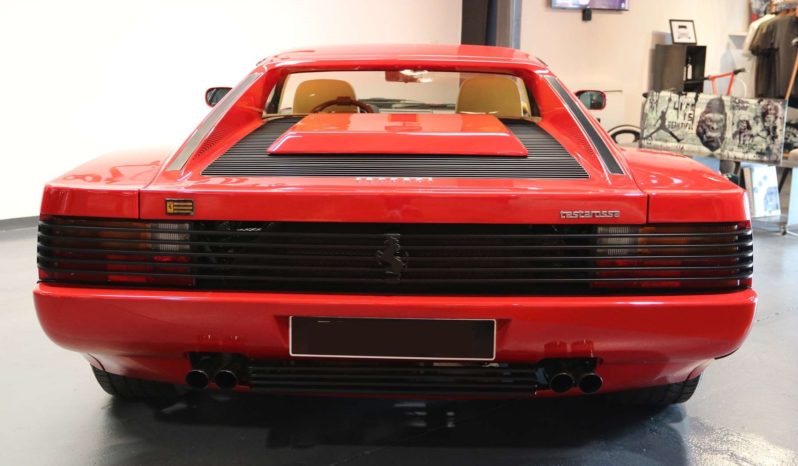 FERRARI TESTAROSSA 5.0L V12 plein