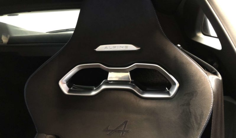 ALPINE A110 II 1.8 T – PREMIERE EDITION N° 1631 – 252 CH plein