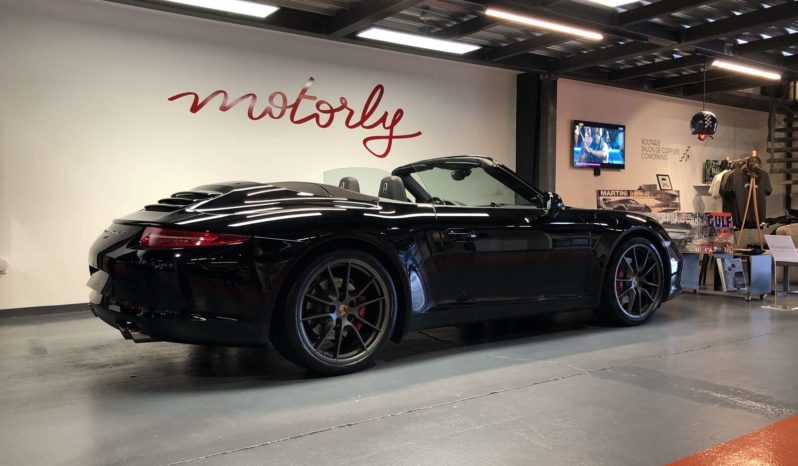 PORSCHE 911 (991-1) CARRERA S CABRIOLET – PDK – 400 CH plein