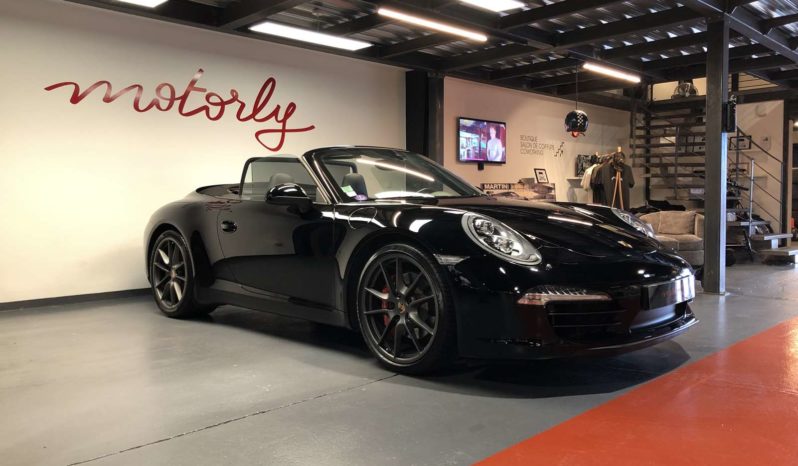 PORSCHE 911 (991-1) CARRERA S CABRIOLET – PDK – 400 CH plein