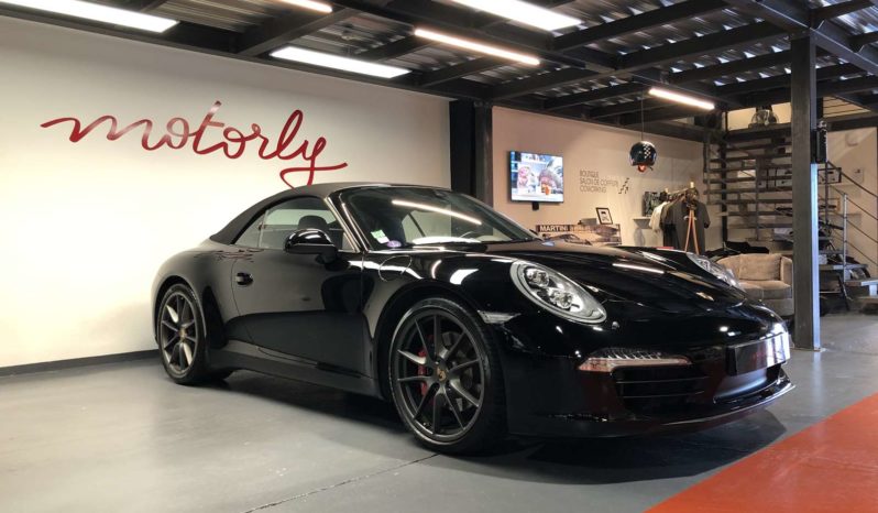 PORSCHE 911 (991-1) CARRERA S CABRIOLET – PDK – 400 CH plein