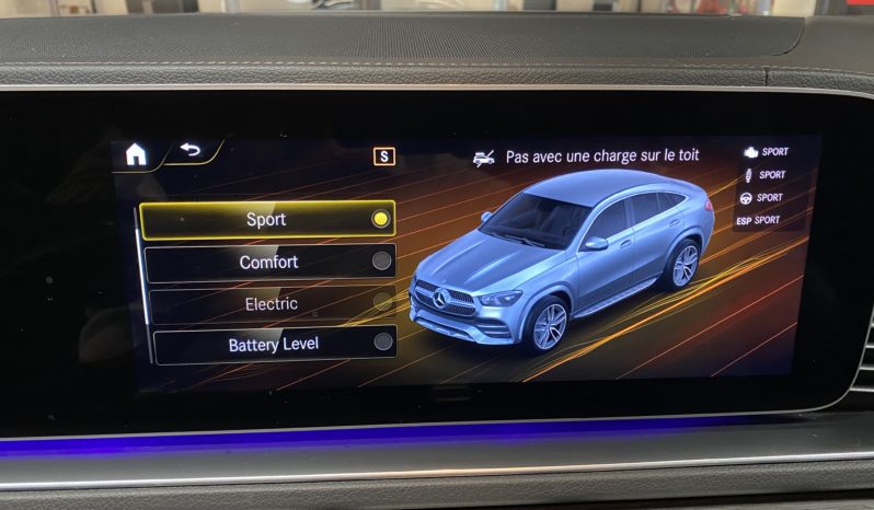 MERCEDES GLE COUPE 350 DE – 4 MATIC –  9G-TRONIC –  330 CH –  AMG LINE plein