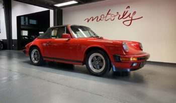 PORSCHE 911 3.2L G915 Cabriolet plein