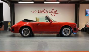 PORSCHE 911 3.2L G915 Cabriolet plein