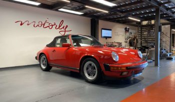 PORSCHE 911 3.2L G915 Cabriolet plein