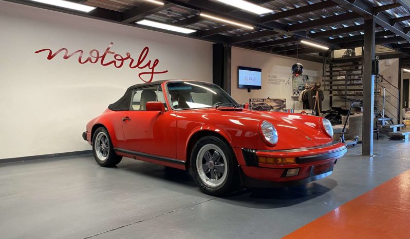 PORSCHE 911 3.2L G915 Cabriolet plein