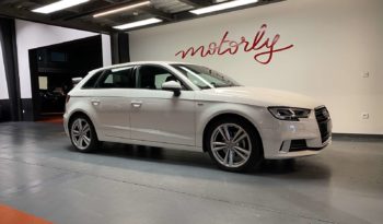 AUDI A3 SPORTBACK S LINE STRONIC 7 – 30 TFSI 116 CH plein