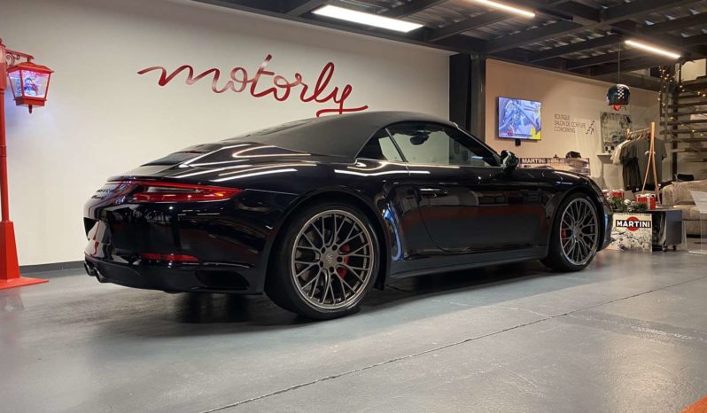 PORSCHE 911 – 991 CARRERA 4S Cabriolet Ph II – PDK – 420 CH plein