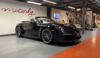 PORSCHE 911 – 991 CARRERA 4S Cabriolet Ph II – PDK – 420 CH plein