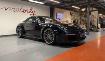 PORSCHE 911 – 991 CARRERA 4S Cabriolet Ph II – PDK – 420 CH plein