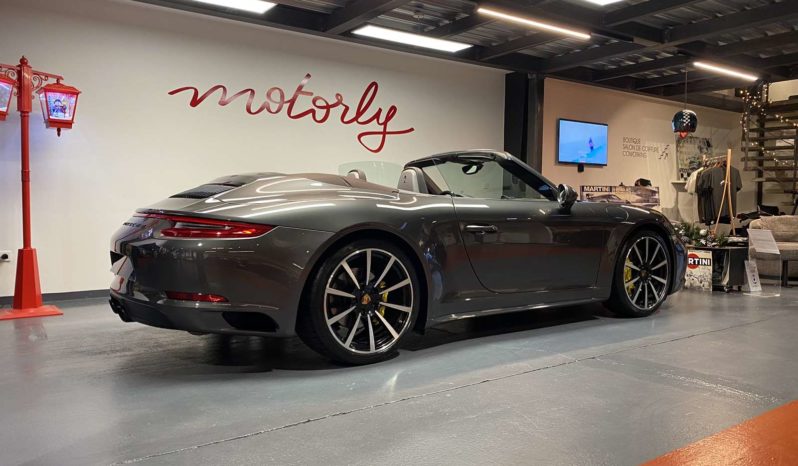 PORSCHE 911 – 991 CARRERA 4S Cabriolet PH II – PDK – 420 CH plein