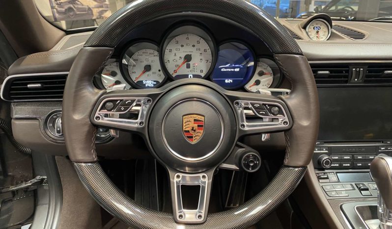 PORSCHE 911 – 991 CARRERA 4S Cabriolet PH II – PDK – 420 CH plein