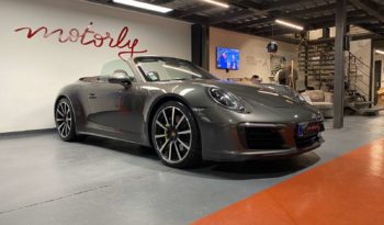 PORSCHE 911 – 991 CARRERA 4S Cabriolet PH II – PDK – 420 CH plein
