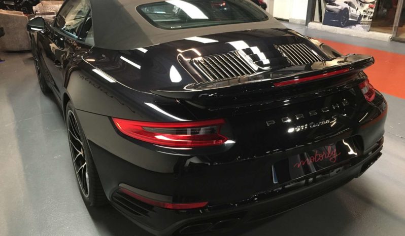 PORSCHE 911 (991.2) TURBO S CABRIOLET – 580 CH – PDK plein