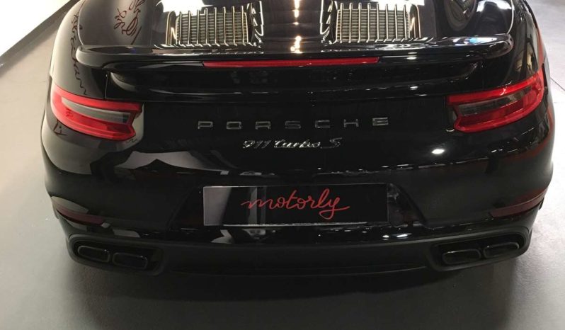 PORSCHE 911 (991.2) TURBO S CABRIOLET – 580 CH – PDK plein
