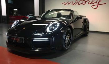 PORSCHE 911 (991.2) TURBO S CABRIOLET – 580 CH – PDK plein