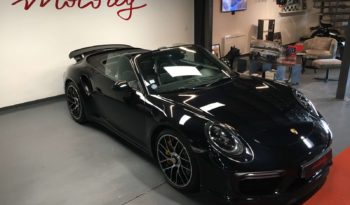 PORSCHE 911 (991.2) TURBO S CABRIOLET – 580 CH – PDK plein