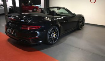 PORSCHE 911 (991.2) TURBO S CABRIOLET – 580 CH – PDK plein