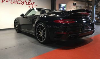 PORSCHE 911 (991.2) TURBO S CABRIOLET – 580 CH – PDK plein