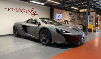 MCLAREN – 650 S – SPIDER – SSG 7 – 3.8 V8 BITURBO – 650 CH plein