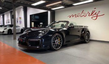 PORSCHE 911 (991.2) TURBO S CABRIOLET – 580 CH – PDK plein