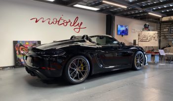 PORSCHE – 718 – SPYDER – 4.0 – 420 CH – BVM6 plein