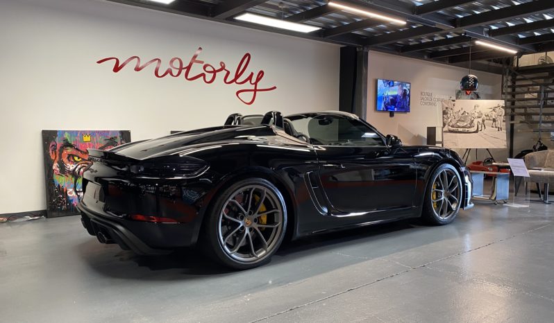 PORSCHE – 718 – SPYDER – 4.0 – 420 CH – BVM6 plein