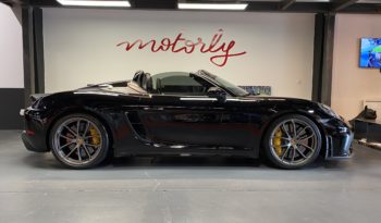 PORSCHE – 718 – SPYDER – 4.0 – 420 CH – BVM6 plein