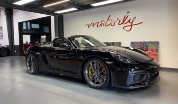 PORSCHE – 718 – SPYDER – 4.0 – 420 CH – BVM6 plein