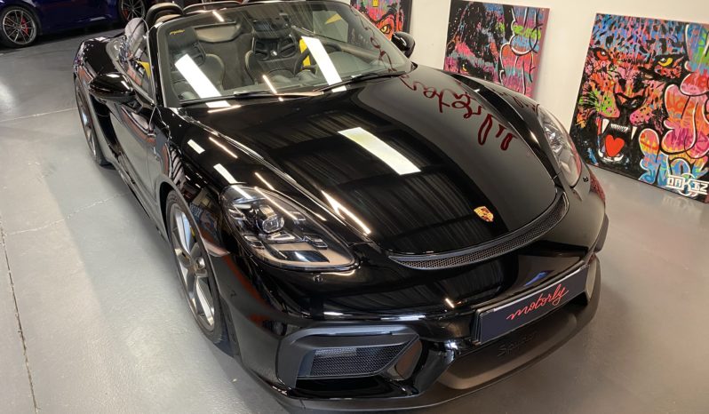 PORSCHE – 718 – SPYDER – 4.0 – 420 CH – BVM6 plein