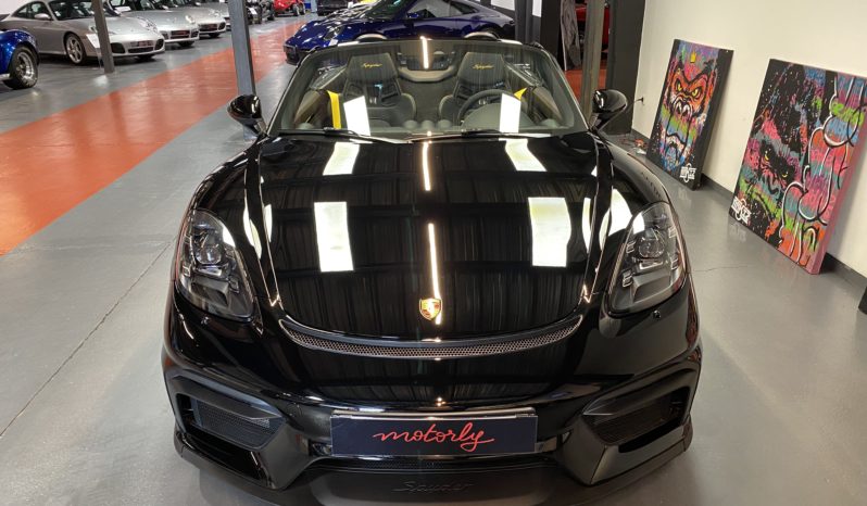 PORSCHE – 718 – SPYDER – 4.0 – 420 CH – BVM6 plein