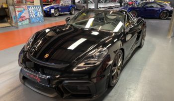 PORSCHE – 718 – SPYDER – 4.0 – 420 CH – BVM6 plein