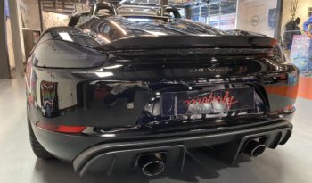 PORSCHE – 718 – SPYDER – 4.0 – 420 CH – BVM6 plein