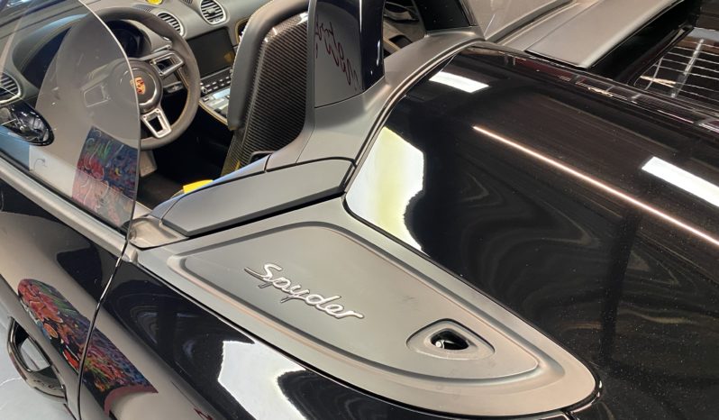 PORSCHE – 718 – SPYDER – 4.0 – 420 CH – BVM6 plein