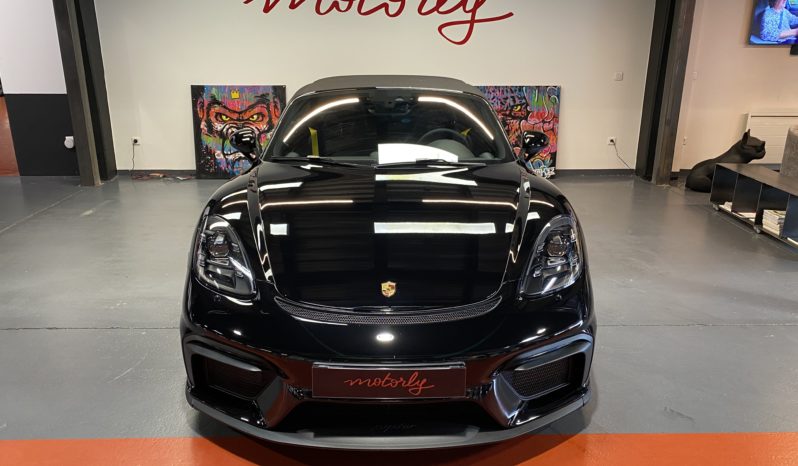 PORSCHE – 718 – SPYDER – 4.0 – 420 CH – BVM6 plein
