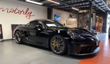 PORSCHE – 718 – SPYDER – 4.0 – 420 CH – BVM6 plein