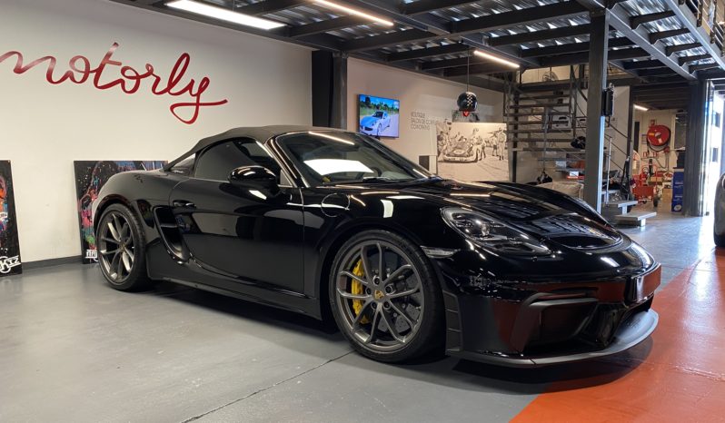 PORSCHE – 718 – SPYDER – 4.0 – 420 CH – BVM6 plein