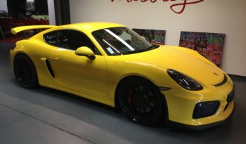 PORSCHE CAYMAN (981) – GT4- 3.8 – 385 CH – BVM 6 plein