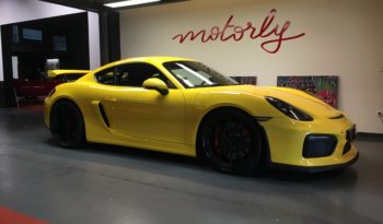PORSCHE CAYMAN (981) – GT4- 3.8 – 385 CH – BVM 6 plein