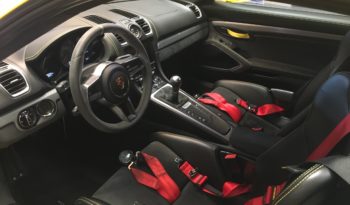 PORSCHE CAYMAN (981) – GT4- 3.8 – 385 CH – BVM 6 plein