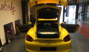 PORSCHE CAYMAN (981) – GT4- 3.8 – 385 CH – BVM 6 plein