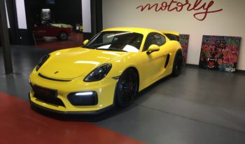 PORSCHE CAYMAN (981) – GT4- 3.8 – 385 CH – BVM 6 plein